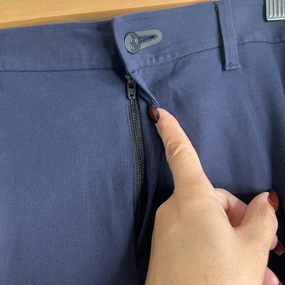 Public Rec Pants Mens 38x30 Navy Workday Performance Chino Stretch Zip Pocket - Picture 5 of 12